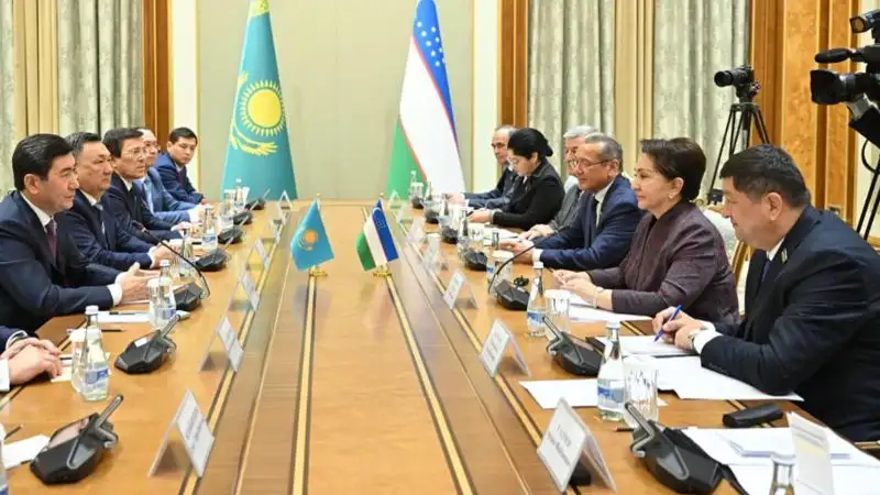 Первое заседание Межпарламентского совета Казахстана и Узбекистана прошло в Ташкенте, фото - Новости Zakon.kz от 26.10.2023 20:46
