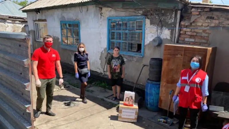 Какую помощь волонтеры Красного Полумесяца оказывают в период пандемии