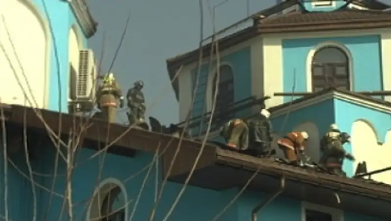 Пожар в церкви мог возникнуть во время газосварочных работ