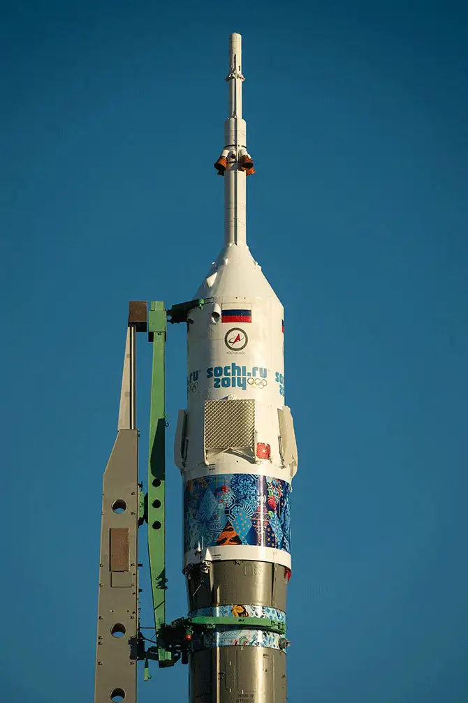 Старт космического корабля «Союз» с олимпийским факелом Старт космического корабля «Союз» с олимпийским факелом, фото - Новости Zakon.kz от 09.11.2013 21:13