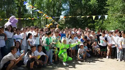 Около 800 детей отдохнули в лагере "Жұлдыз" ТОО "Казфосфат"