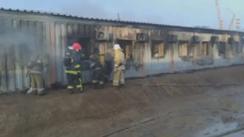 По факту пожара на Карабатане возбуждено уголовное дело