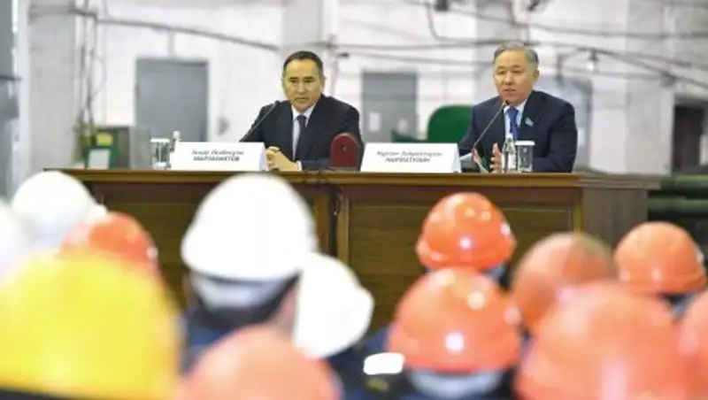 Нигматулин встретился с населением и посетил ряд объектов Жамбылской области