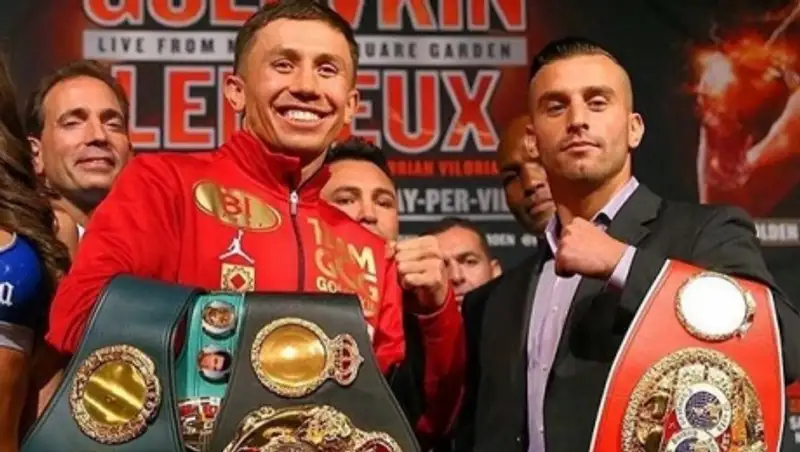 Финальная пресс-конференция. Face off боя Головкин — Лемье   