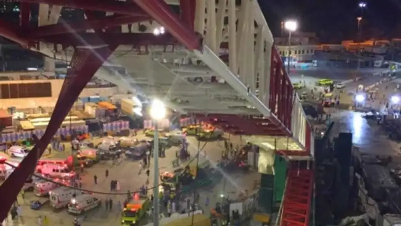 При обрушении крана в Мекке погибли свыше 100 человек