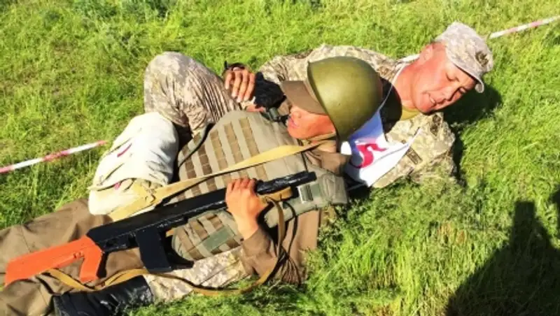 Завершилась военно-медицинская эстафета для участия в Армейских играх
