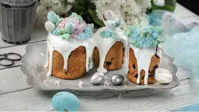 Пасхальный стол, кулич, фото - Новости Zakon.kz от 22.04.2022 14:25