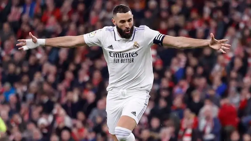 Бензема сравнялся с Месси по рекорду в Лиге чемпионов