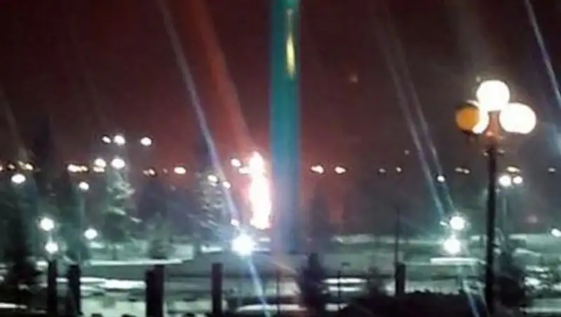 В Усть-Каменогорске во время ремонтных работ произошел пожар