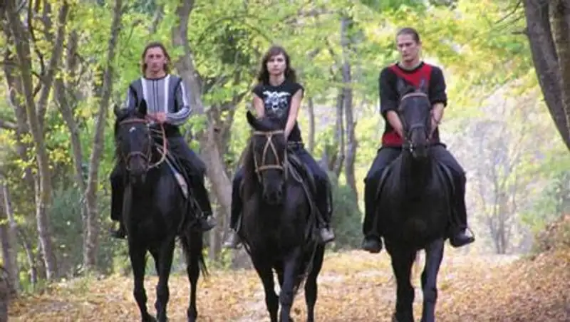 В Усть-Каменогорске прошли международные конные соревнования