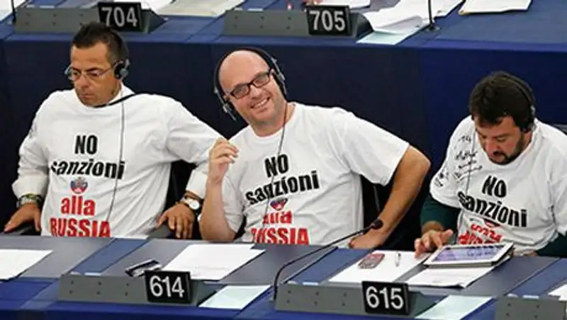 Итальянская партия поборется в ЕС за отмену антироссийских санкций