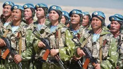 Казахстан 9 мая парад Министерство обороны армия 