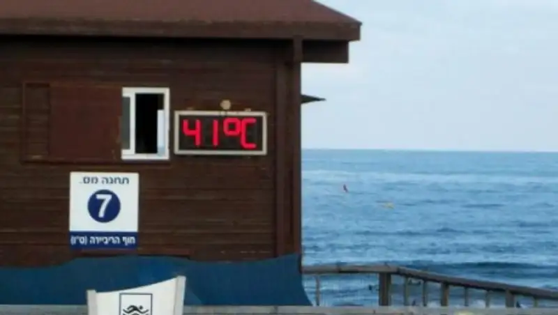 Аномальная жара в Израиле привела к пожарам по всей стране