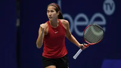 Азиада-2023: казахстанские теннисистки вышли во второй круг парного разряда   , фото - Новости Zakon.kz от 25.09.2023 16:33