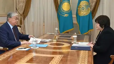 Президент принял Эльвиру Азимову, фото - Новости Zakon.kz от 29.12.2022 15:00
