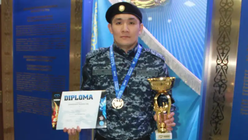 Павлодарский полицейский завоевал Кубок мира по кикбоксингу