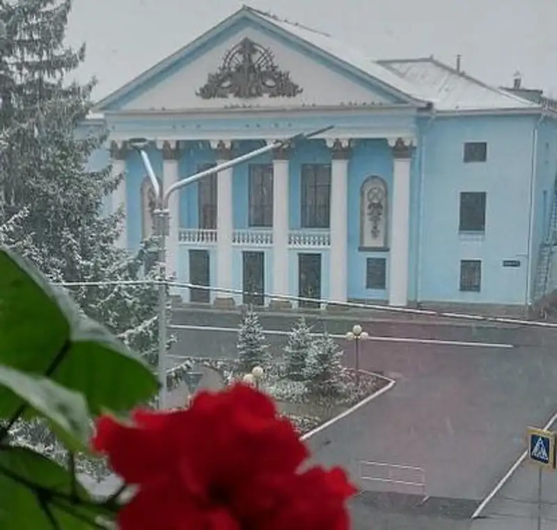 майский снег, фото - Новости Zakon.kz от 02.05.2023 14:37