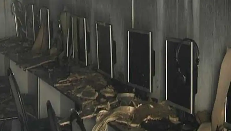 Компьютерный клуб сгорел в Алматы 