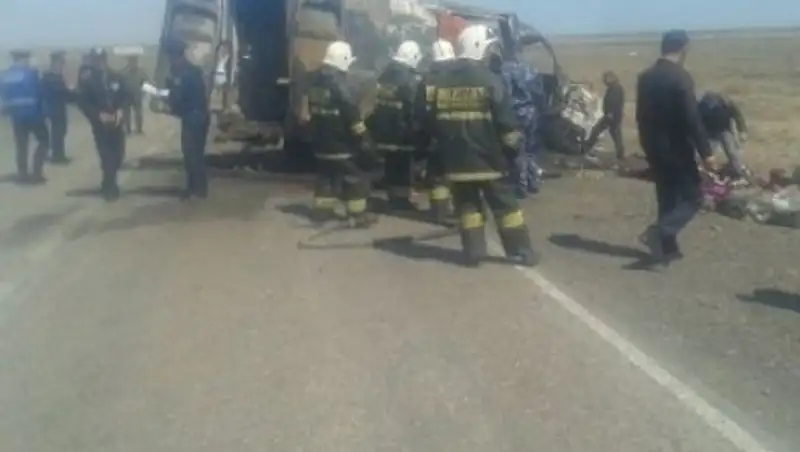 Все жертвы ДТП в Жамбылской области опознаны и вывезены в Киргизию