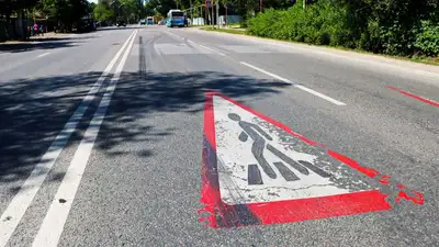 Жансугурова улица развязка, фото - Новости Zakon.kz от 08.09.2023 15:58