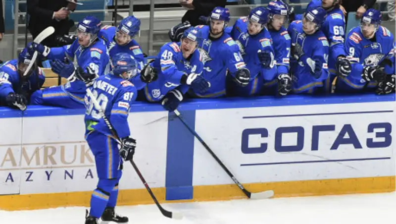 "Барыс" вырвал победу в овертайме в матче с "Витязем"