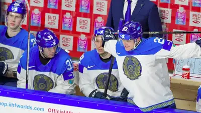 Третье поражение потерпели хоккеисты Казахстана на ЧМ-2023 , фото - Новости Zakon.kz от 18.05.2023 04:43