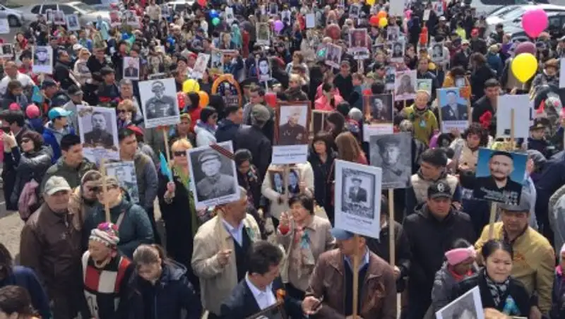 Правила участия в шествии «Бессмертный полк» объявлены в Астане