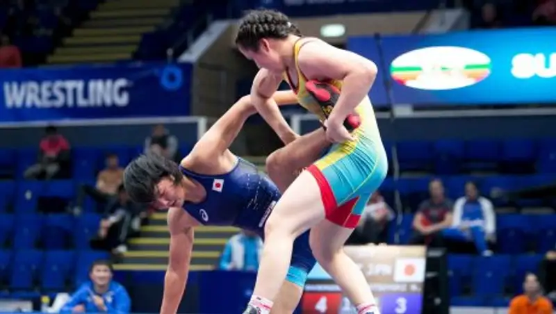 Жамила Бакбергенова взяла бронзу на чемпионате мира по борьбе