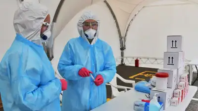 карантин, коронацирус, пцр-тест, фото - Новости Zakon.kz от 28.12.2022 22:11