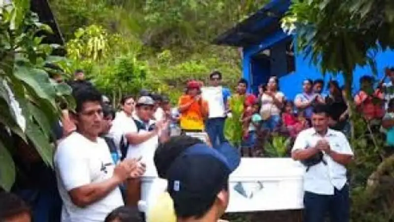 В Перу мертвец начал дышать во время своих похорон