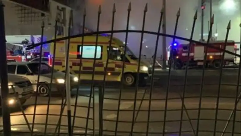 Рынок "Шапагат" горел в Нур-Султане