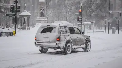 шторм в США, фото - Новости Zakon.kz от 26.12.2022 11:41