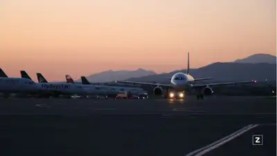 Международный аэропорт Алматы, фото - Новости Zakon.kz от 12.01.2022 14:48