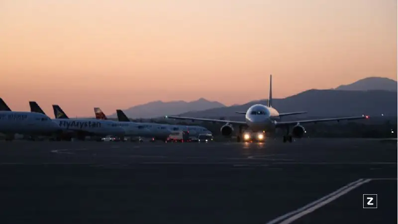 Аэропорт Алматы начнет работать 13 января