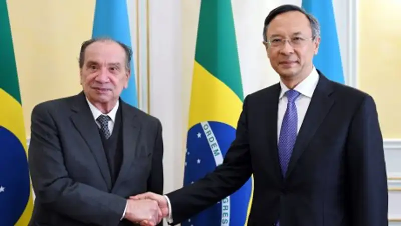 Казахстан с официальным визитом посетил глава МИД Бразилии