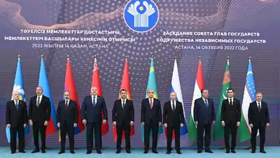 Опубликовано фото участников заседания Совета глав государств СНГ в Астане, фото - Новости Zakon.kz от 14.10.2022 11:36