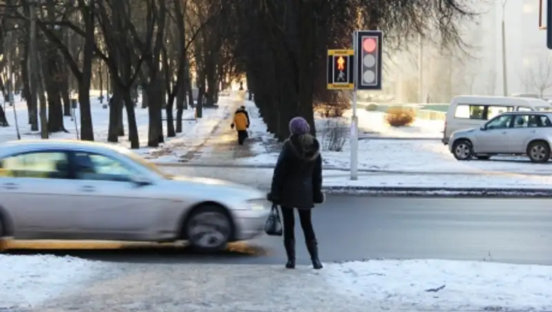 В Алматы за неправильный переход улицы за два дня оштрафованы 237 пешеходов