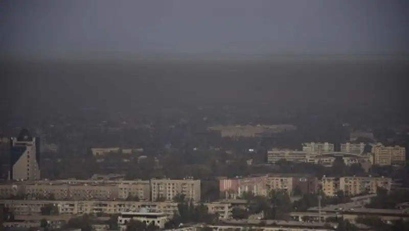 В каком районе Алматы самый грязный воздух