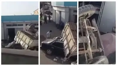 ДТП, Шымкент, фото - Новости Zakon.kz от 14.04.2022 16:24