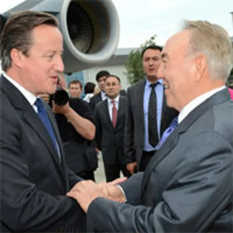 Проект "Кашаган" является символом развития нефтегазовой отрасли Казахстана - Премьер-Министр Великобритании Дэвид Кэмерон, фото - Новости Zakon.kz от 01.07.2013 14:58