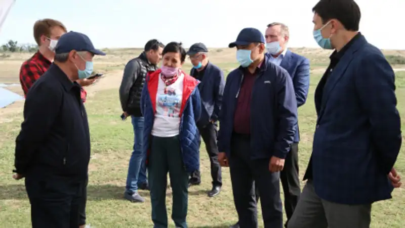 Глава Минэкологии посетил с рабочей поездкой Жамбылскую область