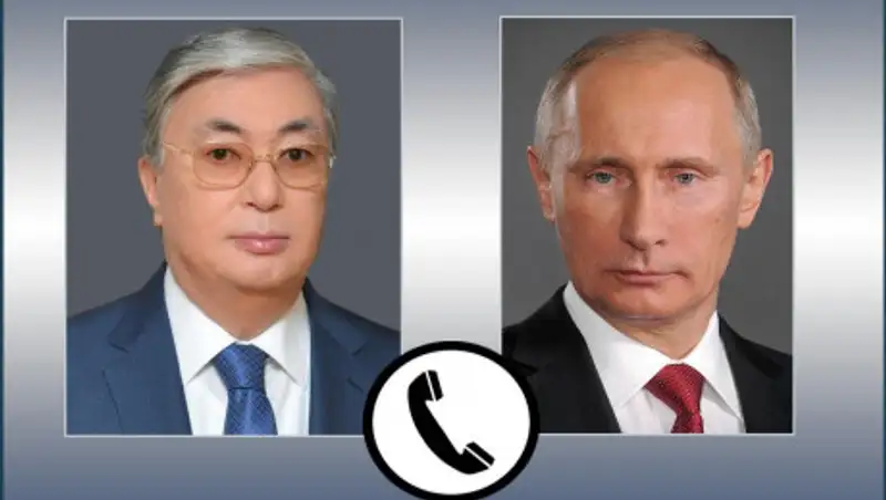 Токаев поговорил с Путиным о застрявших в России казахстанцах