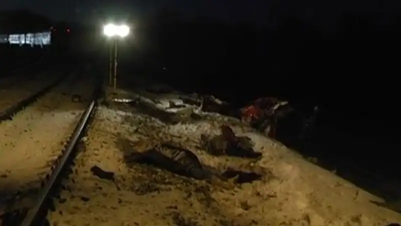 Водителя разорванной поездом маршрутки «отвлек какой-то кран»