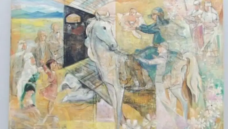 Темиртауская художница намерена выставить гобеленовые картины на ЭКСПО-2017