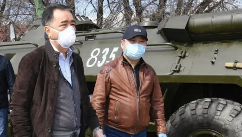 Сагинтаев обратился к алматинцам