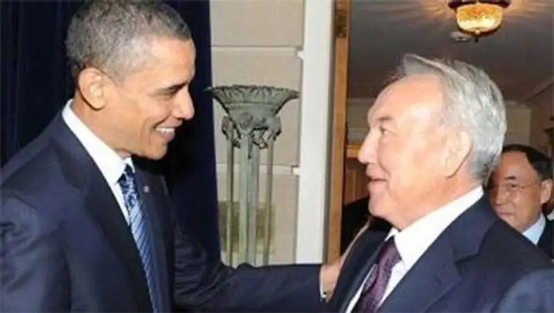 Барак Обама обсудил с президентом РК Нурсултаном Назарбаевым ситуацию на Украине