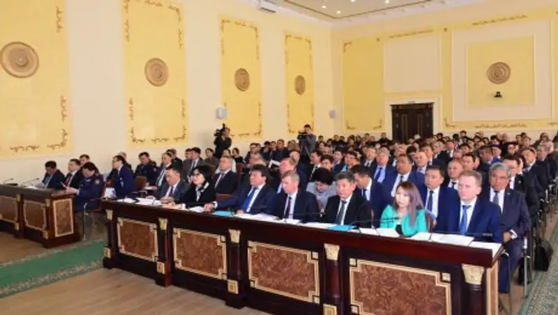 В Акмолинской области прошел актив по обсуждению Послания Главы государства