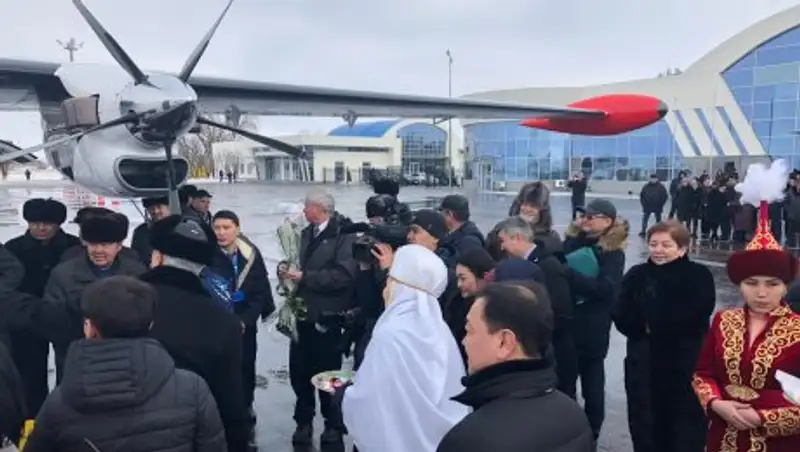 АО "БРК-Лизинг" начата реализация проекта по развитию региональной авиации в Алматинской области