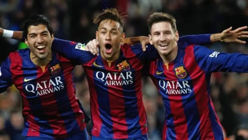 Неймар: "Месси, Суарес и я уже вошли в историю"