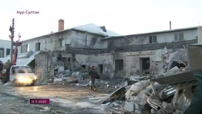 Число жертв при взрыве в кафе Нур-Султана увеличилось до двух
